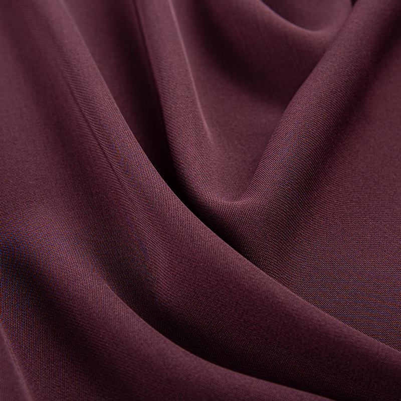 HY587 230GSM 여성 의류 및 운동복을 위한 모조 아세테이트 Lelis Dark Purple 메쉬 원단